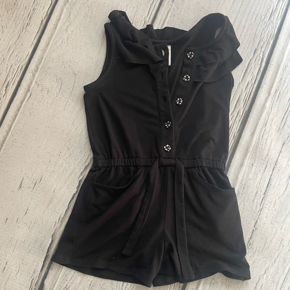 Black Gymboree romper